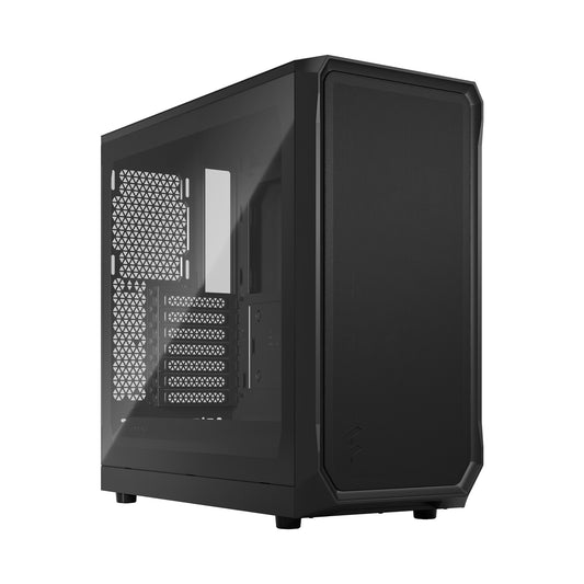 Fractal Design Focus 2 RGB PC Case Black | Liquid Cooling Support