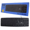 Evo Labs KD-101LUK Keyboard | Wired, QWERTY, Black