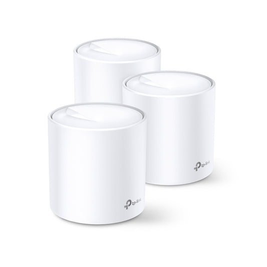TP-LINK Whole Home Mesh Wi-Fi System, AX3000 Dual-band Wi-Fi 6 Mesh System | 3-Pack, White