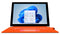 Geo Computers GeoPad 220 N5030 Hybrid (2-in-1) 30.7 cm (12.1") Touchscreen 2K Intel® Pentium® Silver 4 GB LPDDR4-SDRAM 128 GB SSD Wi-Fi 5 (802.11ac) Windows 11 Home in S mode Orange