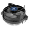 ARCTIC Alpine 23 Continuous Operation CPU Cooler | 90mm 2700 RPM Dual ball bearing Low Profile AMD Compatible Aluminium