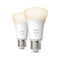 Philips Hue White A60 – E27 smart bulb – 1100 (2-pack)