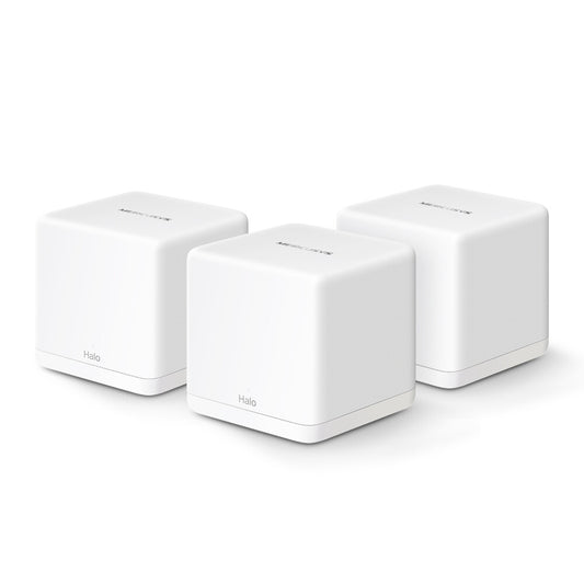 Mercusys Whole Home Mesh WiFi 6 System AX1500 Dual-band Wi-Fi 6 Mesh System | 3-Pack, White
