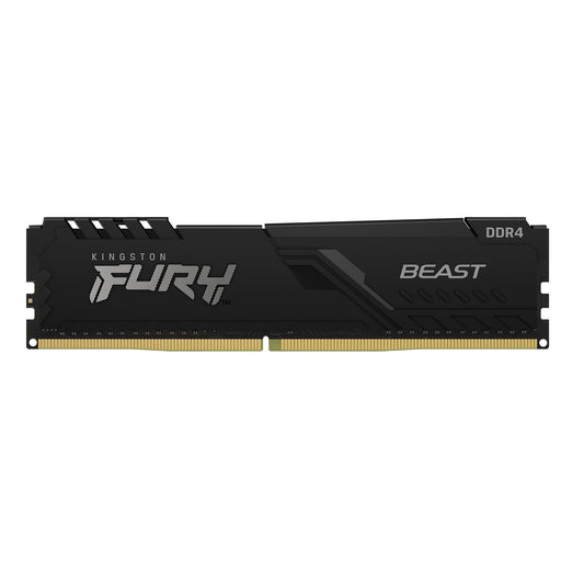 Kingston FURY Beast 16 GB (1x16 GB) DDR4 3200 MHz Memory Kit | CL16, XMP, Heatsink