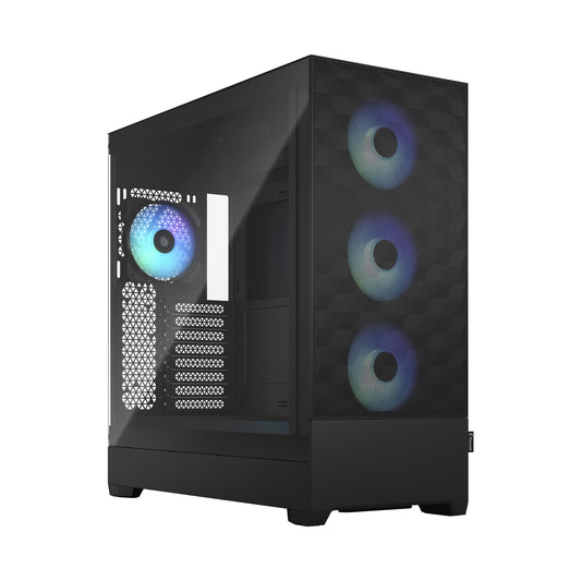 Fractal Design Pop XL Air RGB Tower PC Case Black | Liquid Cooling Support