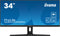 iiyama ProLite XCB3494WQSN-B1 34" UltraWide Quad HD Curved Monitor | 3440 x 1440 120Hz HDMI DP