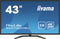 iiyama ProLite X4373UHSU-B1 43" 4K Ultra HD Monitor | 3840 x 2160 60Hz HDMI DP