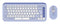 Logitech POP Icon Combo Keyboard | Wireless, QWERTY, Lilac, Mouse Included