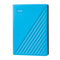 Western Digital WDBR9S0060BBL-WESN 6 TB Encrypted External HDD | USB 3.2 Black, Blue