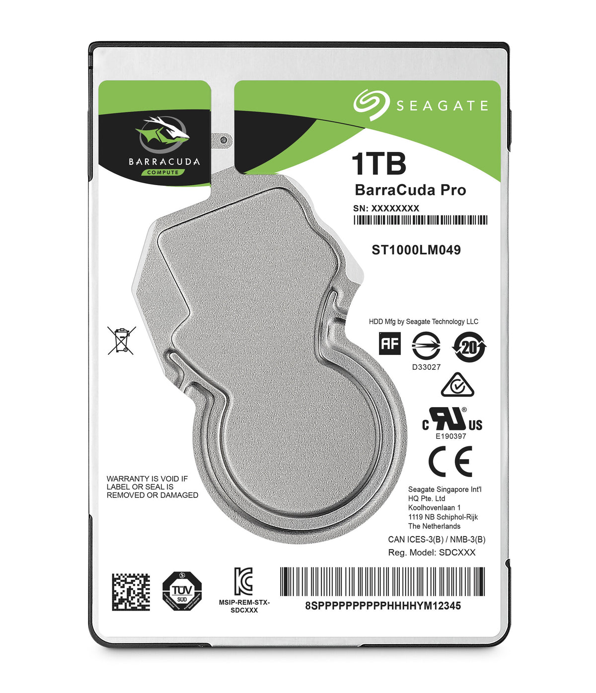 Seagate Pro 1 TB 2.5" 7200 RPM PC HDD | Serial ATA III