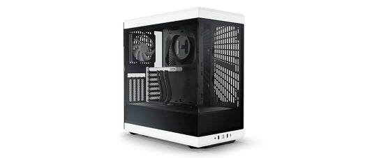 HYTE Y40 Midi Tower PC Case Black, White | Liquid Cooling Support