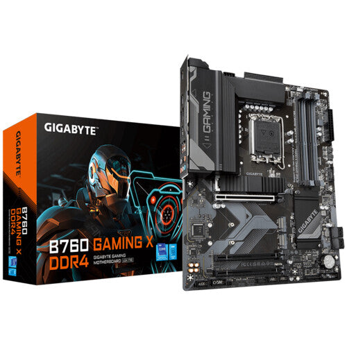 Gigabyte B760 GAMING X DDR4 ATX Motherboard | LGA1700 Socket - 4 x DDR4 Memory Slots