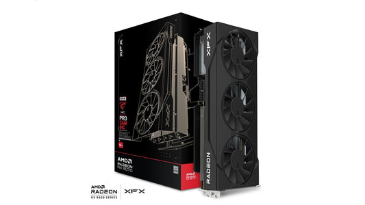 XFX Radeon RX 9070 16 GB GDDR6 Overclocked Graphics Card | PCIe 5.0 | 3 x DP and 1 x HDMI | Active Cooling