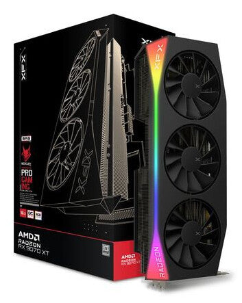 XFX Radeon RX 9070 XT 16 GB GDDR6 Overclocked Graphics Card | PCIe 5.0 | 3 x DP and 1 x HDMI | Active Cooling