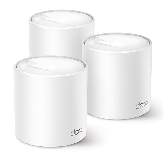 TP-LINK Whole Home Mesh WiFi 6 System AX3000 Dual-band Wi-Fi 6 Mesh System | 3-Pack, White