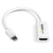 StarTech Mini DisplayPort to HDMI Adapter - Active mDP to HDMI Video Converter - 4K 30Hz - Mini DP or Thunderbolt 1/2 Mac/PC to HDMI Monitor/TV/Display - mDP 1.2 to HDMI Adapter Dongle - White