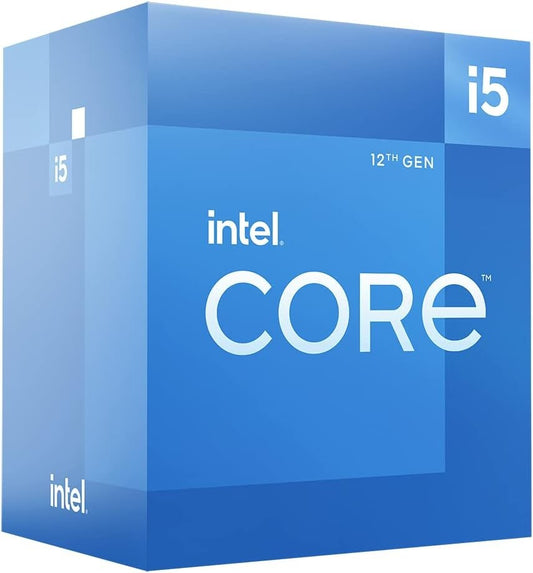 Intel i5-12500 Processor | 6C/12T 3/4.6 GHz LGA1700 No Graphics 65 W Base Power | Inc Cooler