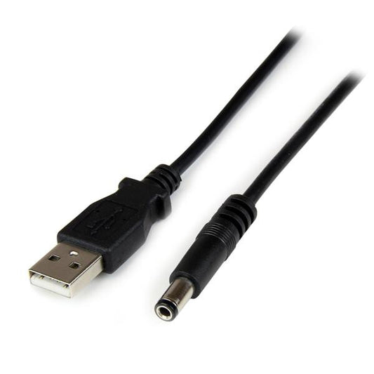 StarTech USB to 5.5mm Power Cable - Type N Barrel - 1m