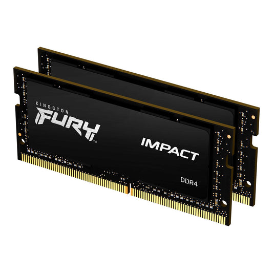 Kingston KF432S20IBK2/16 16 GB (2x8 GB) DDR4 3200 MHz Memory Kit | CL20, XMP, Heatsink
