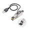 StarTech.com Gigabit Fiber to RJ45 Ethernet Media Converter Dongle, Optical Singlemode 10km/Multimode 800m, USB Powered, Compact Design, Metal Housing, Micro Mini, TAA