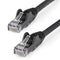 StarTech 3m CAT6 Ethernet Cable - LSZH (Low Smoke Zero Halogen) - 10 Gigabit 650MHz 100W PoE RJ45 10GbE UTP Network Patch Cord Snagless with Strain Relief - Black, CAT 6, ETL Verified, 24AWG