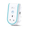 TP-LINK AC1200 Wi-Fi Range Extender with AC Passthrough Wi-Fi Range Extender | Dual-Band 867 Mbit/s White