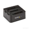 StarTech.com Dual-Bay USB 3.1 to SATA Hard Drive Docking Station, USB 3.1 (10 Gbps) Hard Drive Dock, External 2.5/3.5" SATA I/II/III SSD/HDD Docking Station, Hot-Swap Hard Drive Bay, Top-Loading