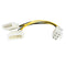 StarTech 6in LP4 to 6 Pin PCI Express Video Card Power Cable Adapter