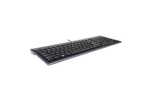 Kensington Advance Fit? Full-Size Slim Keyboard Keyboard | Wired, QWERTY, Black