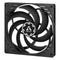 ARCTIC P14 Slim Pressure-optimised Fan | 140mm 1800 RPM 52 CFM PWM Fluid Dynamic Bearing (FDB) Black