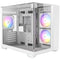Antec CX600M Trio ARGB White Mini Tower PC Case Transparent, White | Liquid Cooling Support