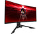 Asrock PG34WQ15R3A 34" Wide Quad HD Curved Gaming Monitor | 3440 x 1440 165Hz 1ms HDMI DP