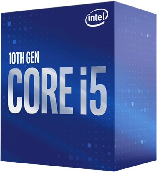 Intel i5-10400 Processor | 6C/12T 2.9/4.3 GHz LGA1200 No Graphics 65 W TDP | Inc Cooler