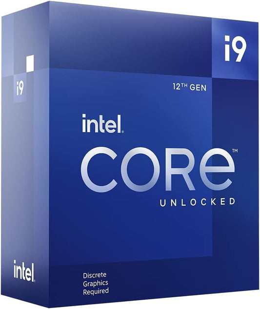 Intel i9-12900KF Processor | 16C/24T 3.2/5.1 GHz LGA1700 No Graphics 125 W Base Power | No Cooler