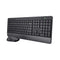 Trust Trezo Keyboard | Wireless, QWERTY, Black, Mouse Included