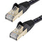 StarTech 1.5 m CAT6a Patch Cable - Shielded (STP) - 100% Copper Wire - Snagless Connector - Black