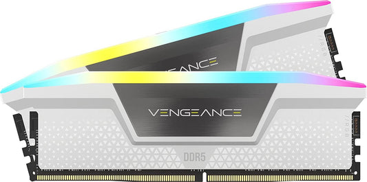 Corsair Vengeance 32 GB (2x16 GB) DDR5 5200 MHz Memory Kit | CL40, XMP, Heatsink, ARGB