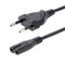 StarTech 2m (6ft) Laptop Power Cord, EU Plug to C7, 2.5A 250V, 18AWG, Laptop Replacement Cord, Printer Power Cable, Laptop Charger Cord, Laptop Power Brick Cord