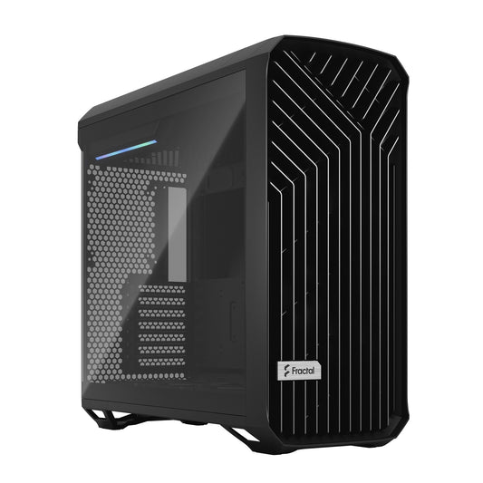 Fractal Design Torrent ARGB Tower PC Case Black | Liquid Cooling Support