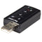 StarTech Virtual 7.1 USB Stereo Audio Adapter External Sound Card 7.1 Channels Sound Card | USB