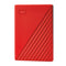 Western Digital External HDD My Passport 2000 GB Red