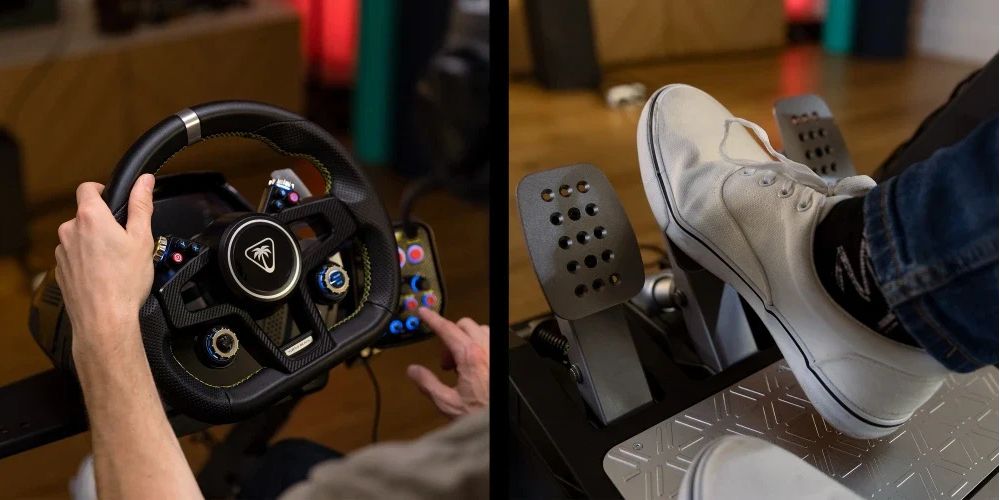 Steering Wheels & Pedals