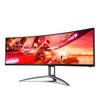 AOC B2 AG493UCX2 49" Quad HD Curved Gaming Monitor | 5120 x 1440 165Hz 1ms USB-C HDMI DP