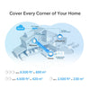 TP-LINK Whole Home Mesh WiFi 6 System with PoE AX3000 Dual-band Wi-Fi 6 Mesh System | 1-Pack, White