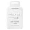 Samsung EP-DG930 USB cable 1.5 m USB 2.0 USB A USB C/Micro-USB B White