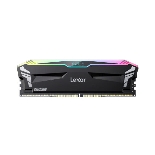 Lexar ARES 32 GB (2x16 GB) DDR5 6000 MHz Memory Kit | CL30, XMP, ARGB