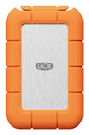 LaCie STND4000400 external solid state drive Thunderbolt technology 4 TB USB Type-C USB4 Gen 3x2 Orange, Stainless steel