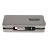 StarTech.com USB-C Multiport Adapter - 4K 60Hz HDMI/DP - 3-Port USB Hub - 100W Power Delivery Pass-Through - GbE - Travel Mini Docking Station w/ Charging - 1ft/30cm Wrap-Around Cable