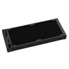 DeepCool LE520 AIO Liquid Cooler | 2400mm 85.85 CFM PWM RGB Black
