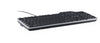 DELL KB-813 Keyboard | Wired, QWERTY, Black